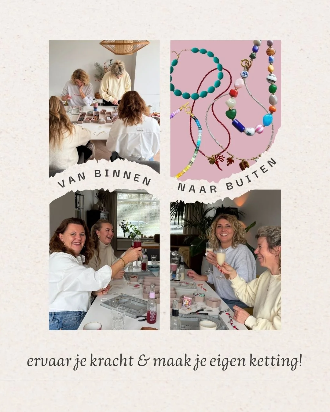 Van Binnen naar Buiten: Ervaar je kracht en maak je Krachtketting