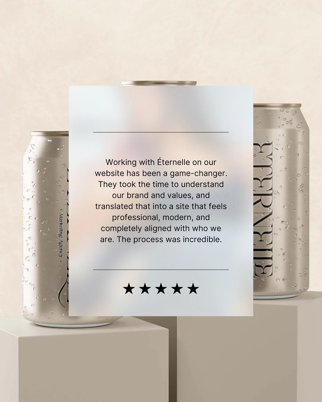✨ Here’s what our clients are saying about working with us!
At Éternelle, we’re not your average marketing agency. We craft bespoke, sustainable strategies that focus on long-term growth. 🌱
We’re here to help purpose-led b