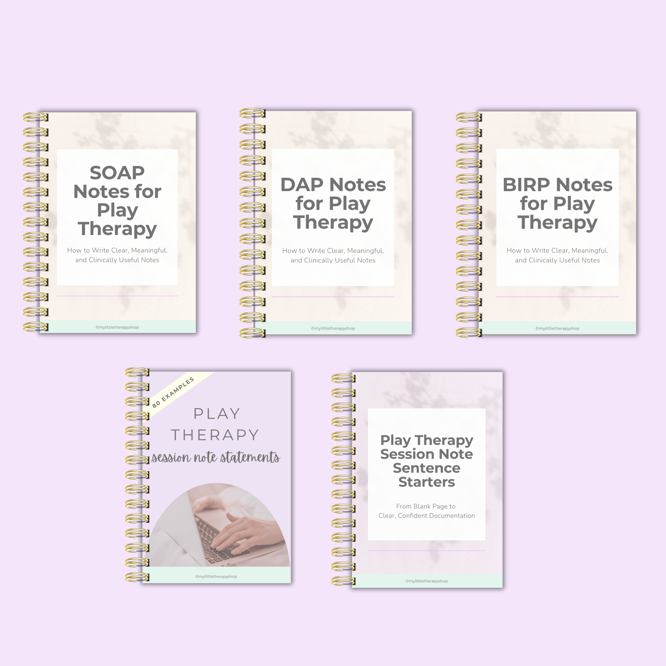 Play Therapy Documentation Bundle