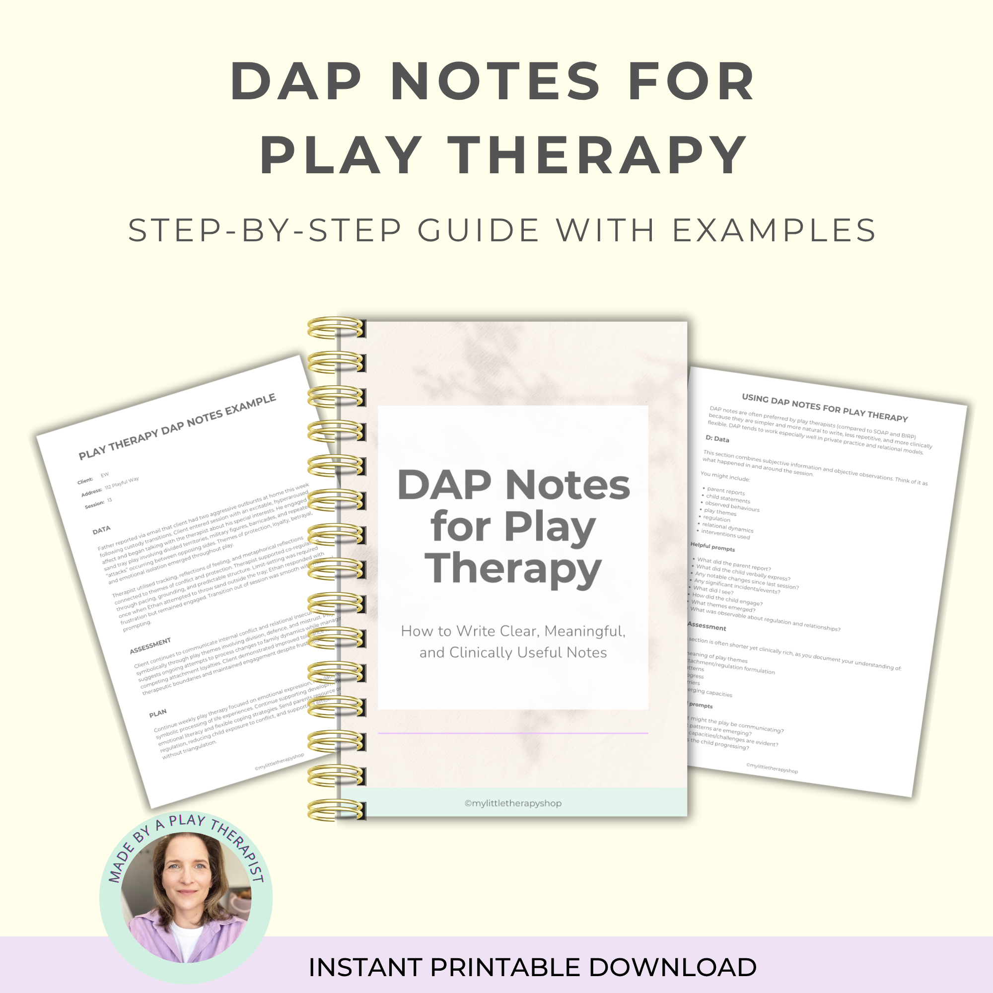 DAP Notes Guide & Examples