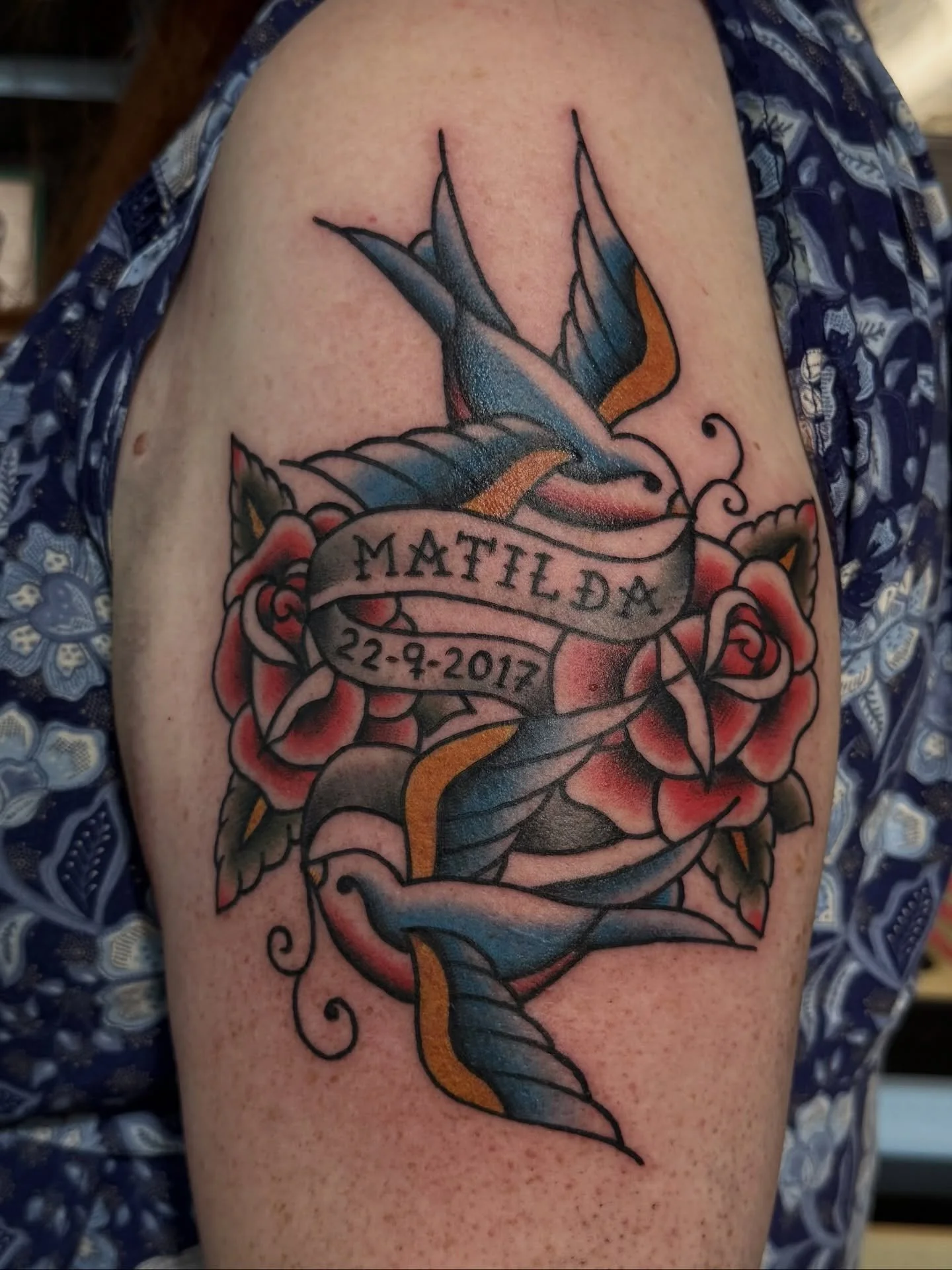 Here&rsquo;s a fun one I made up in Cairns. Thank you Em! 

Made at @royalbluetattoo