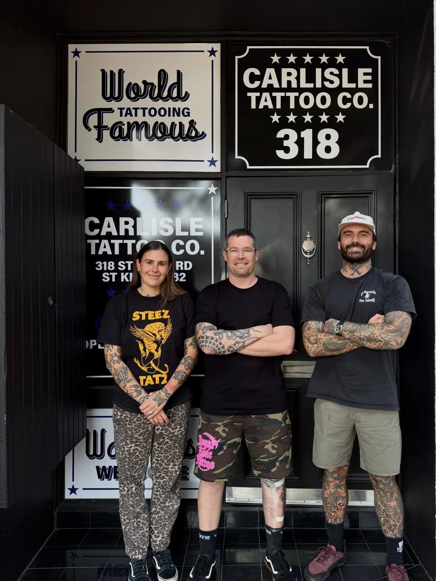 Thanks for having me @carlisletattooco I had a great time! Looking forward to getting back down, maybe later in the year when Melbourne hosts the supercross 🤔

#sunshinecoasttattoo #carlisletattoo #traditionaltattoo #tattoo #guestspot