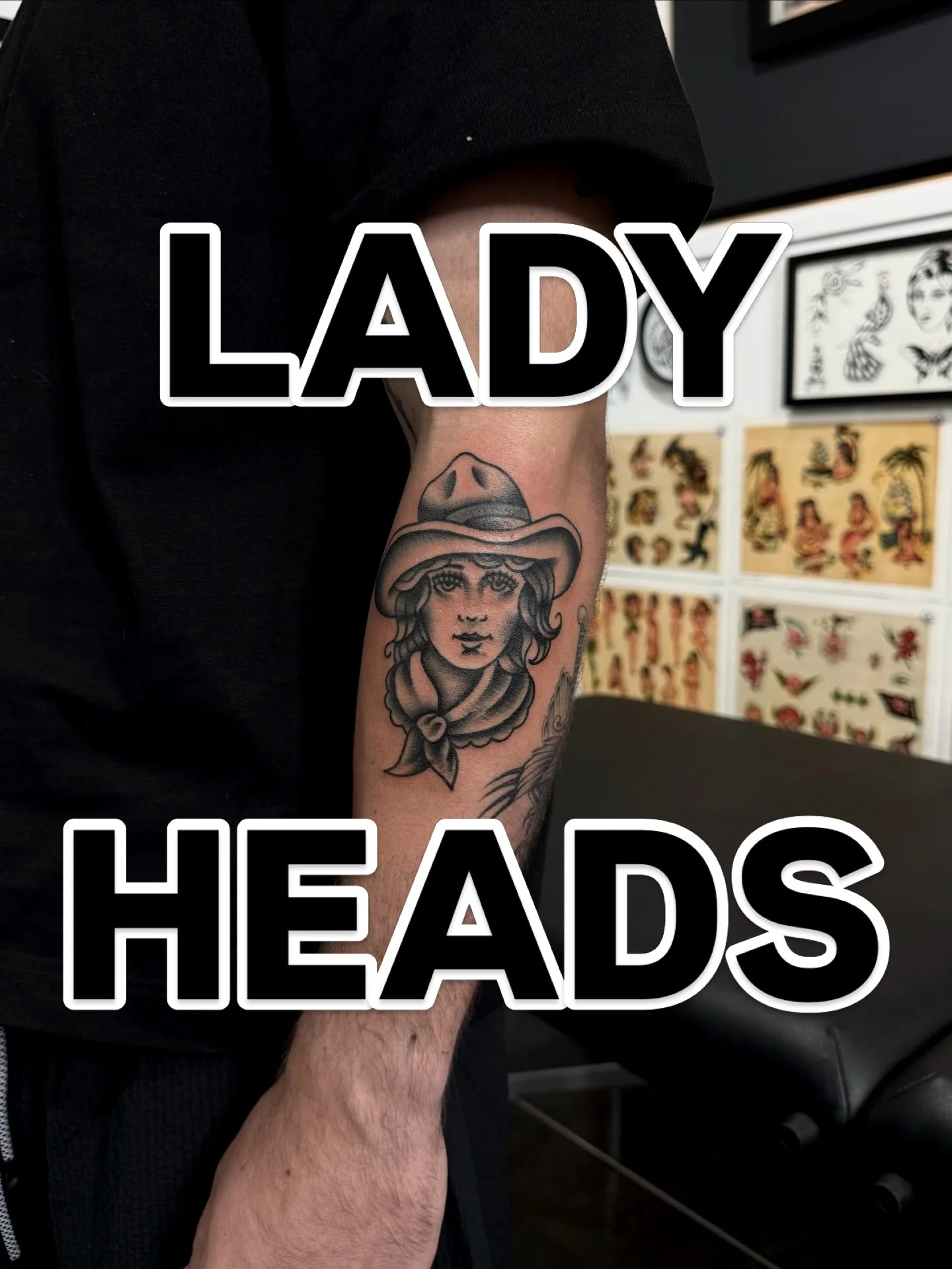 Here&rsquo;s a few lady heads that I&rsquo;ve tattooed 💃

#sunshinecoasttattoo #traditionaltattoo #blackwork #classictattoo #ladyheadtattoo