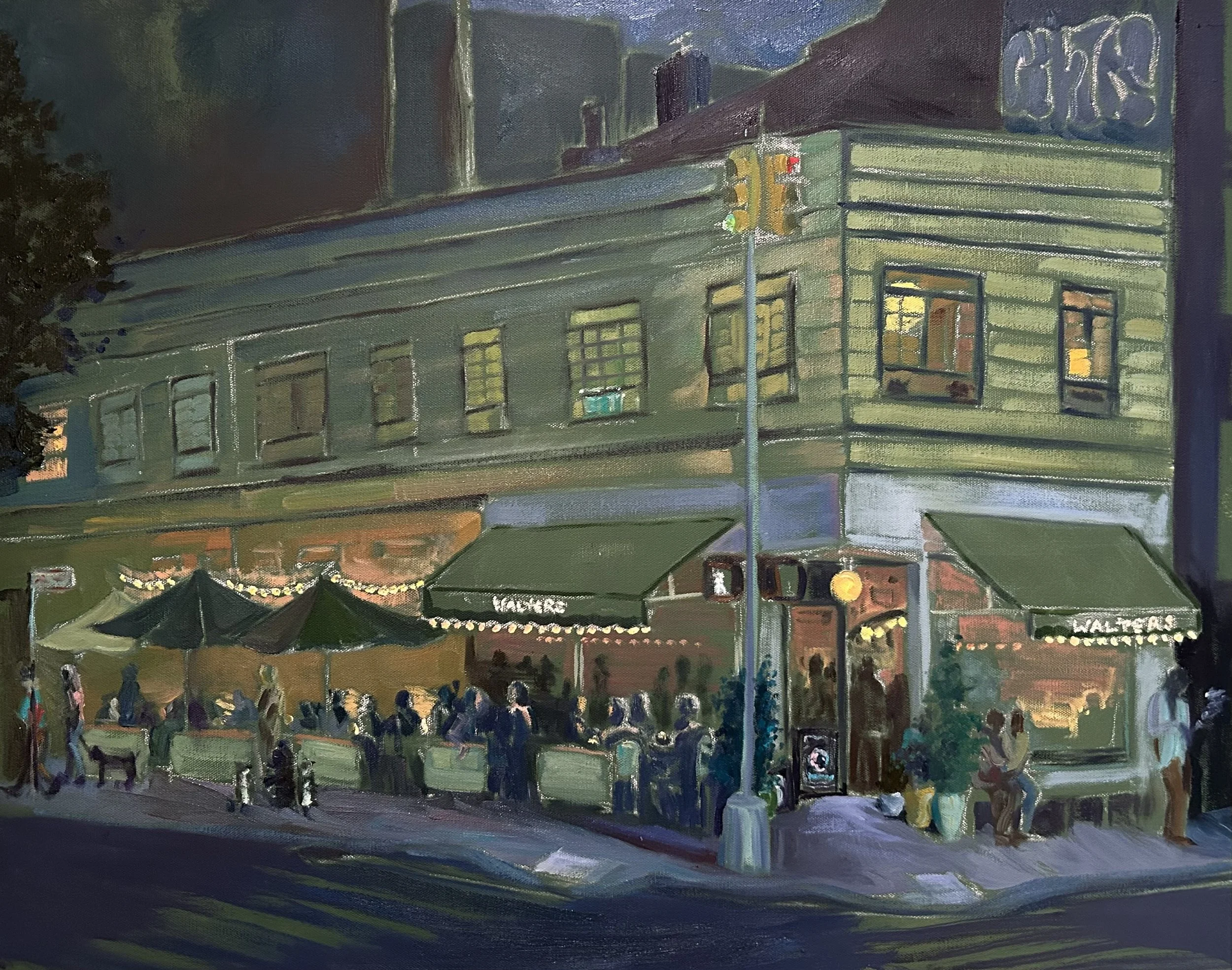 ‘Walters’ 2025. Oil on Canvas 24x30”