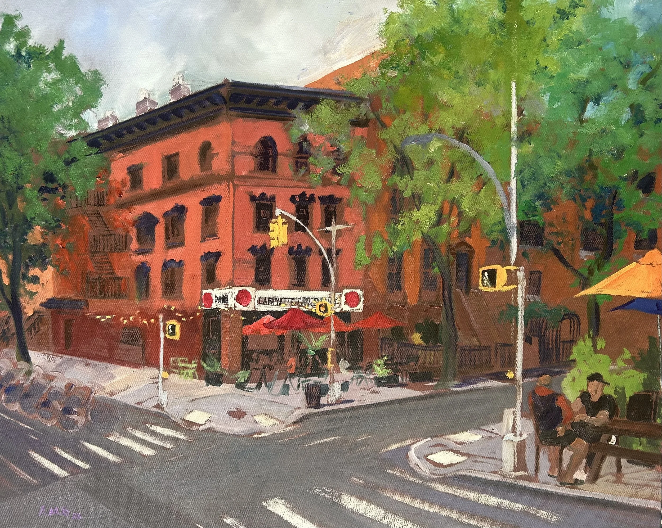 ‘The Lafayette Grocery and Deli’ 2025 Oil on Canvas 24x36”