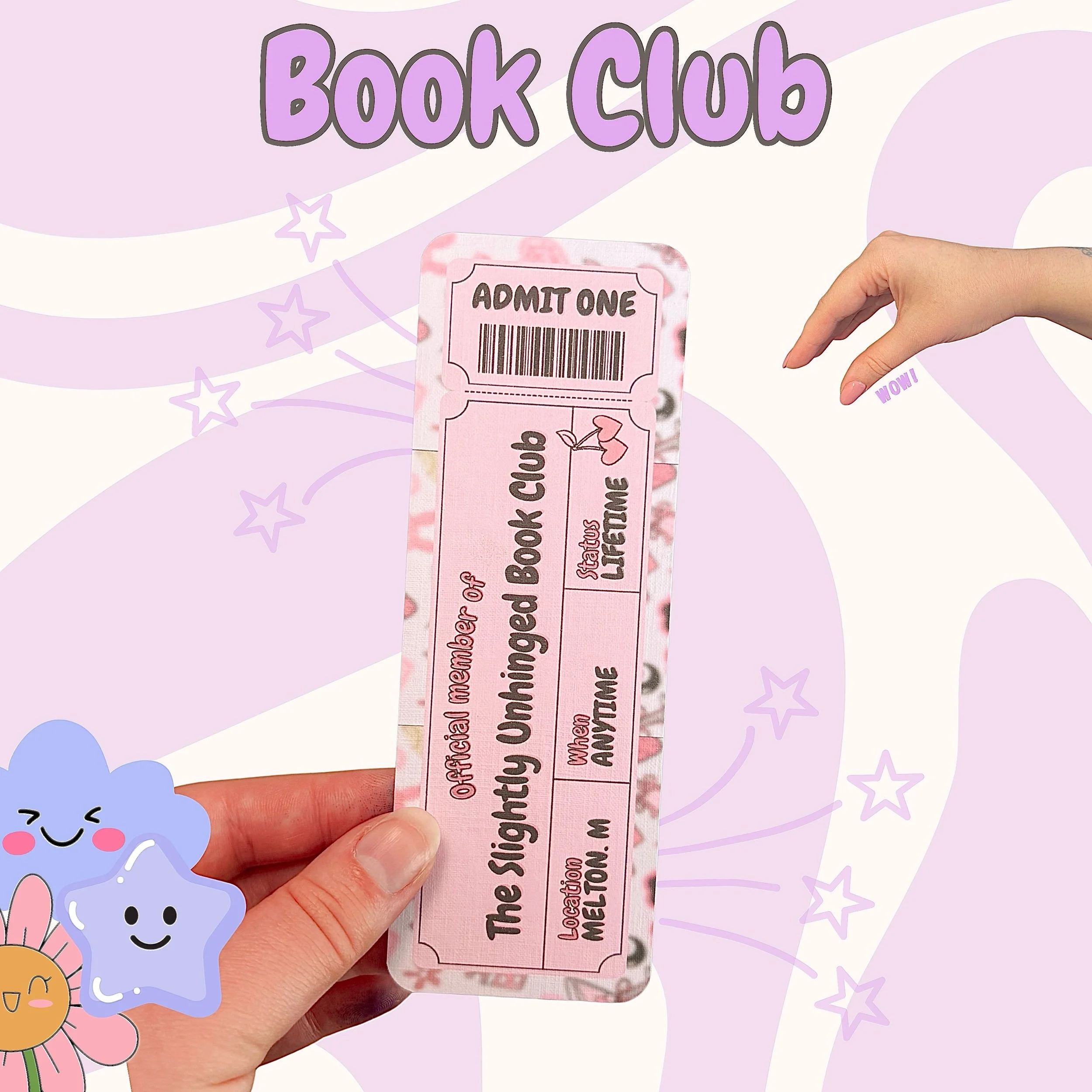 Book Club Bookmark - Melton