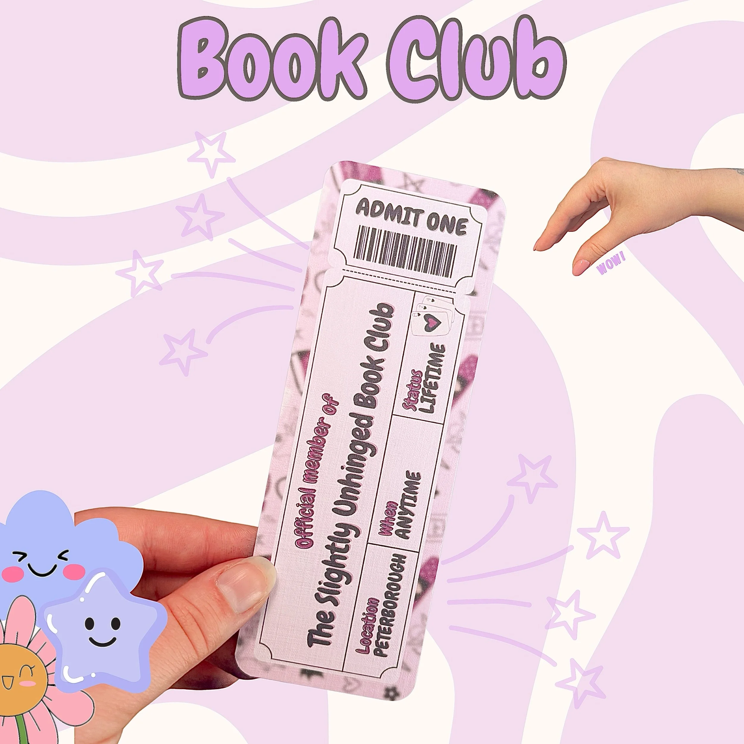 Book Club Bookmark - Peterborough