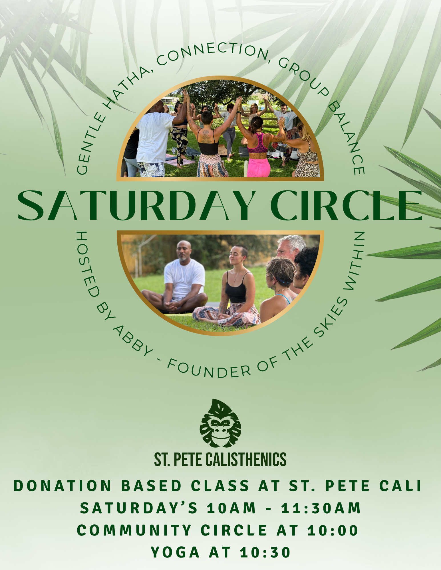 Saturday Circle Donation Class 