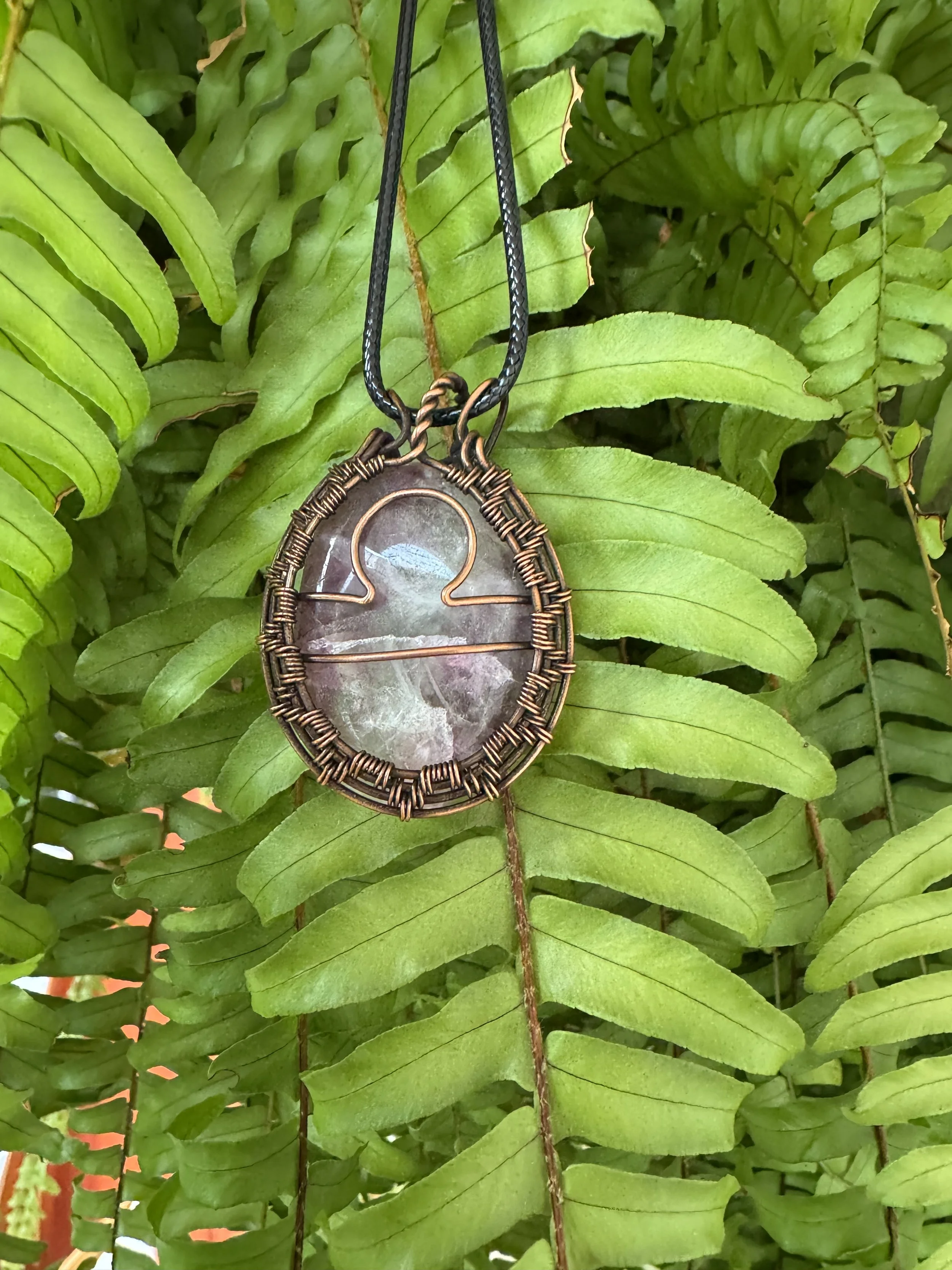 Libra: Fluorite In Oxidized Copper