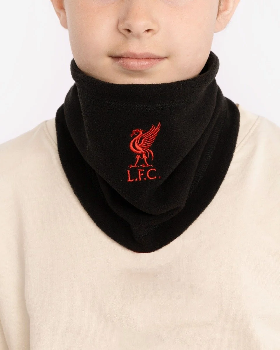 Liverpool FC Junior Fleece Snood Black - £10.00