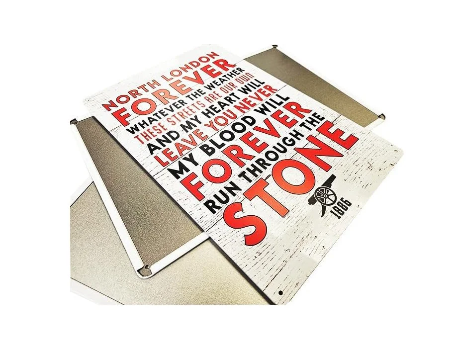 North London Forever Metal Sign Poster - £9.99