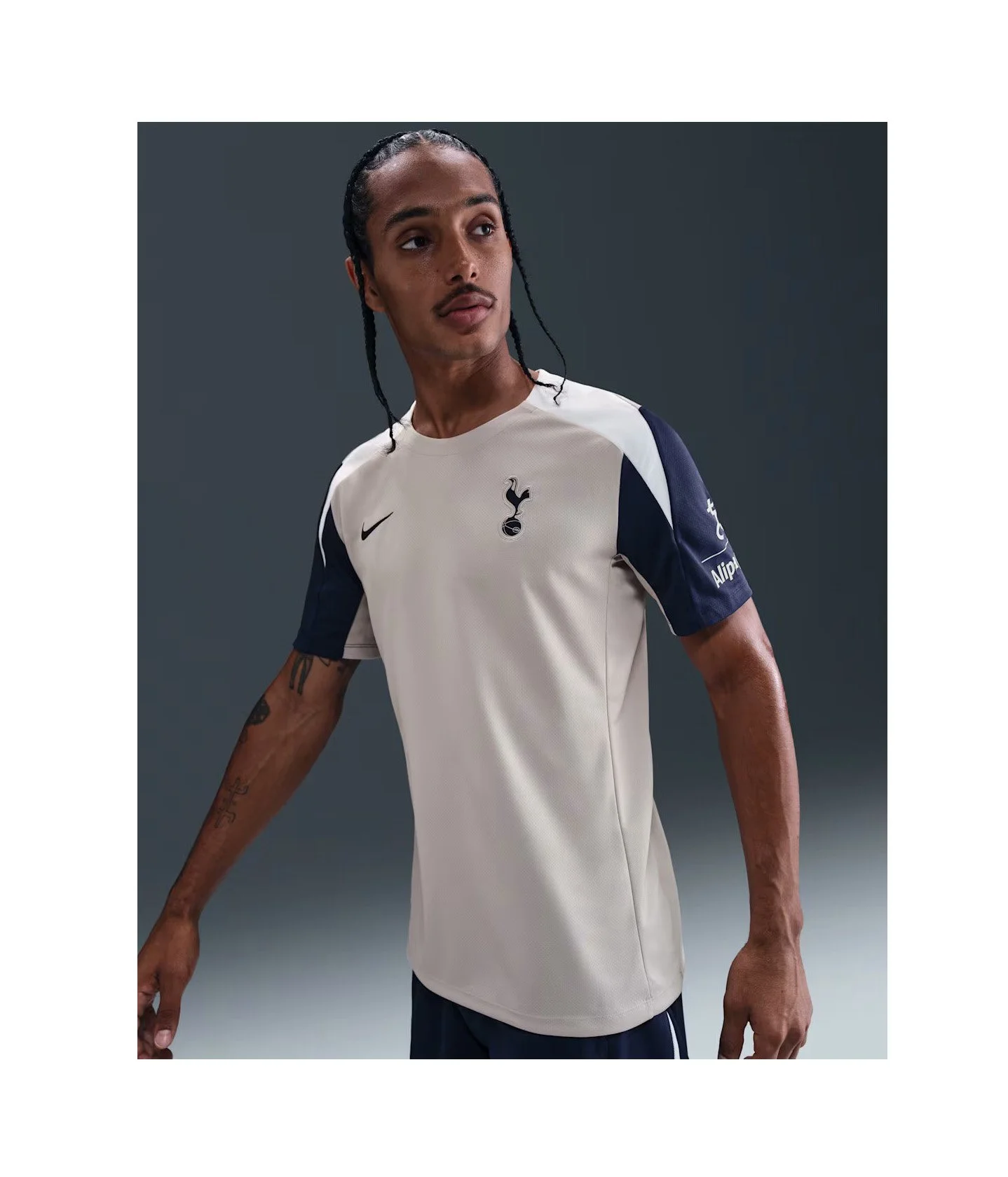 Tottenham Hotspur Strike Men's Nike Dri-FIT Football Short-Sleeve Top - £44.99