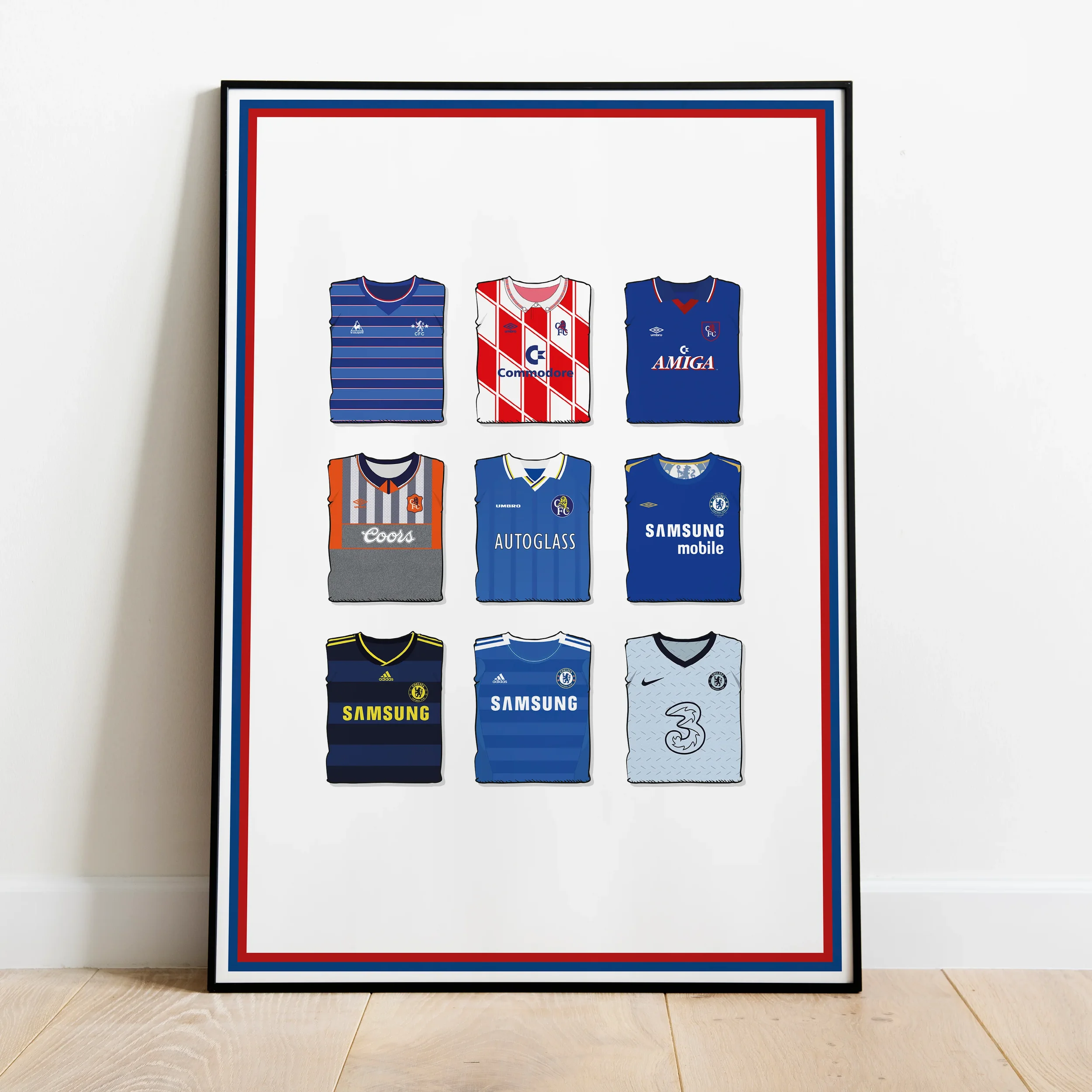 Chelsea Collection Heavyweight A3 Art Print - Football Poster - £20.00