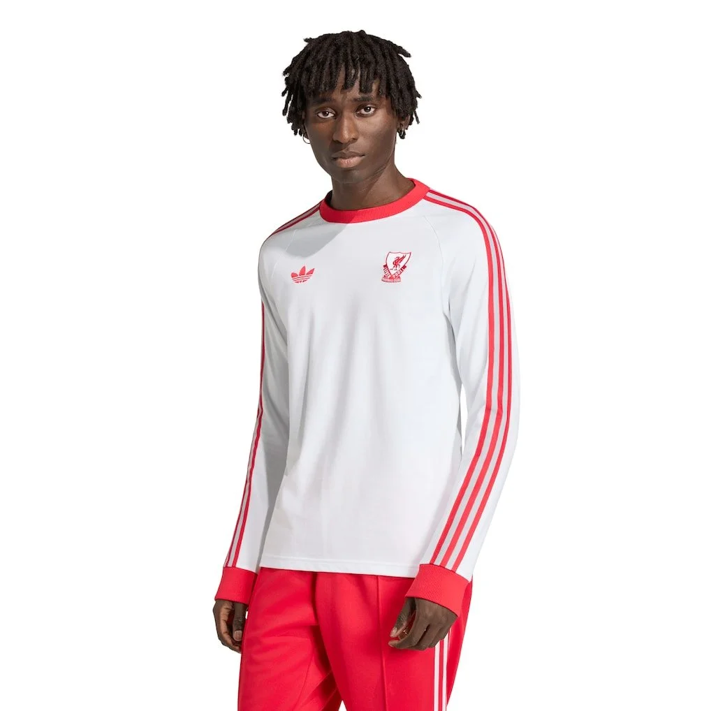 Liverpool adidas Originals Long Sleeve Top - White - £60.00
