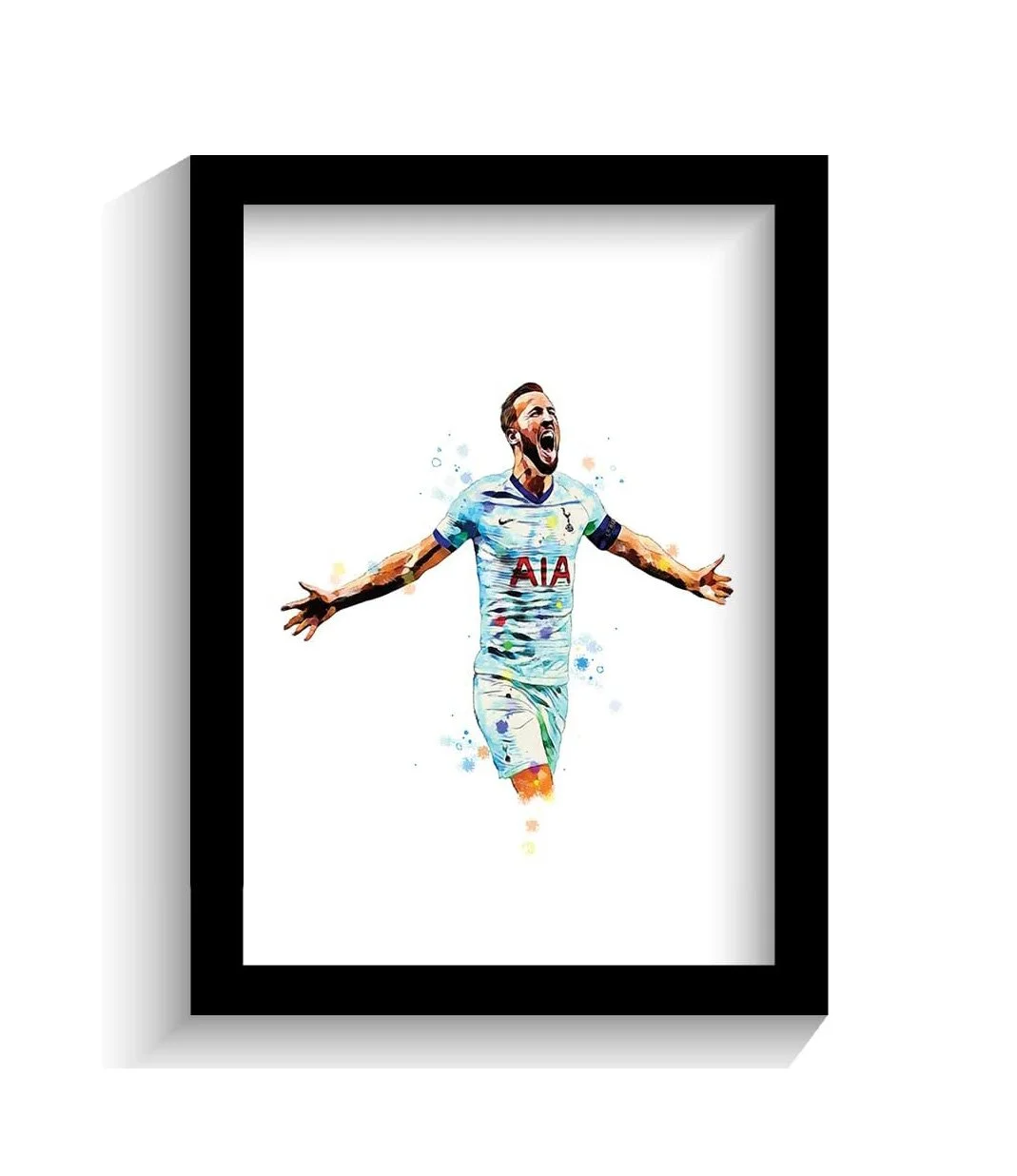 Harry Kane | Tottenham Hotspur FC | 30cm x 21cm Framed Art Print - £19.99