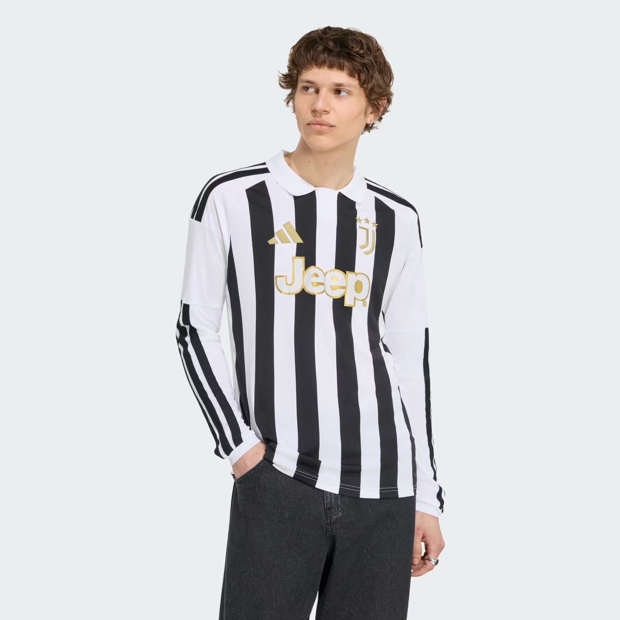 Juventus adidas Men's Long Sleeve Home Shirt 2026-27
 £90.00 