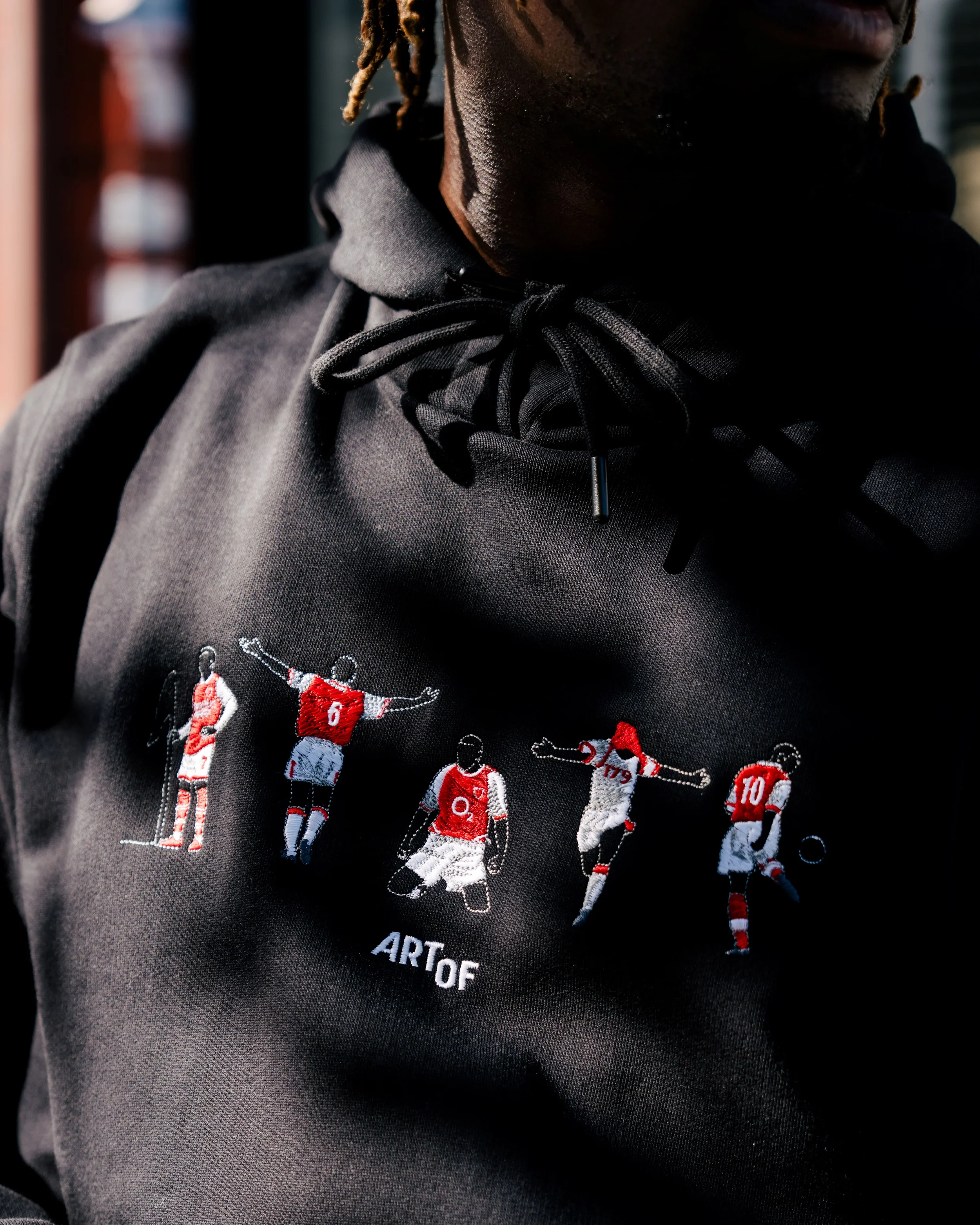 Arsenal FC Embroidered Icons Hoodie - £65.00