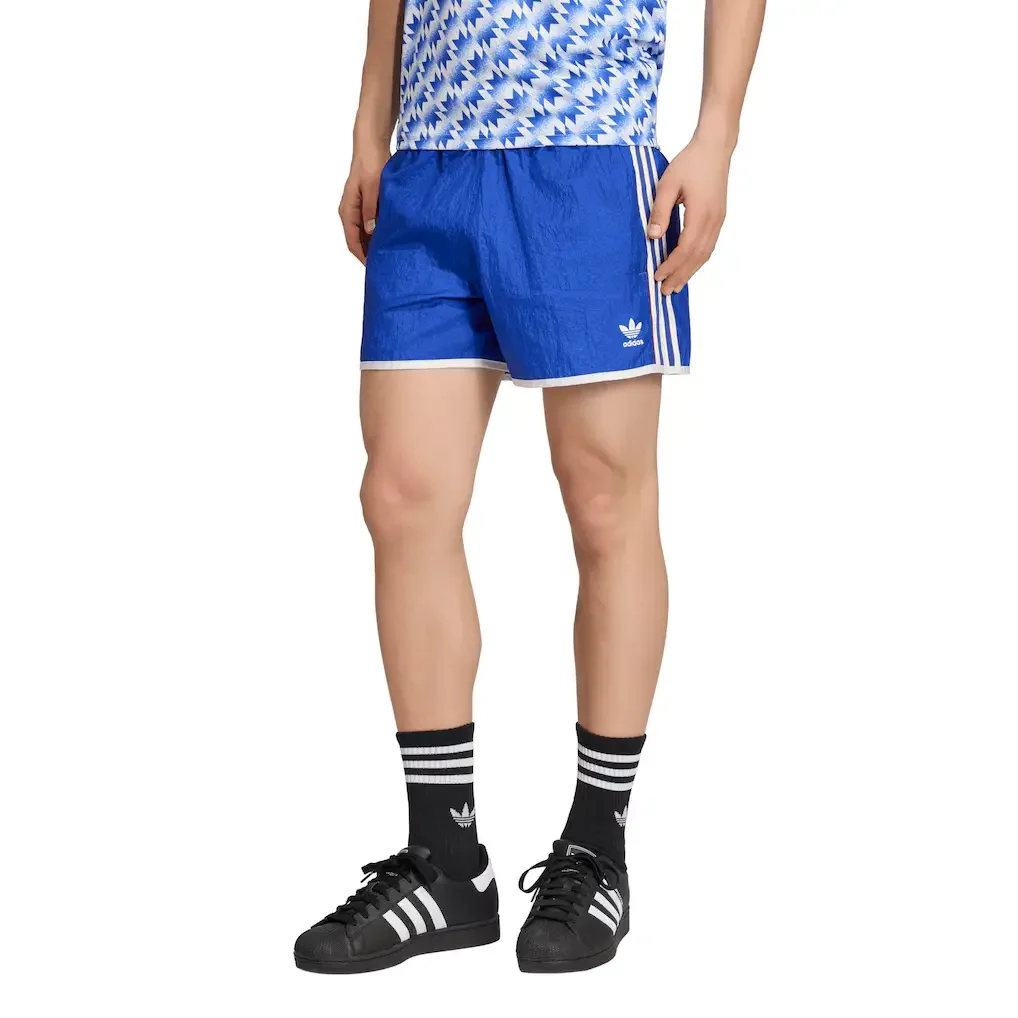 Manchester United Adidas Originals 1990 Away Shorts | Blue - £40.00