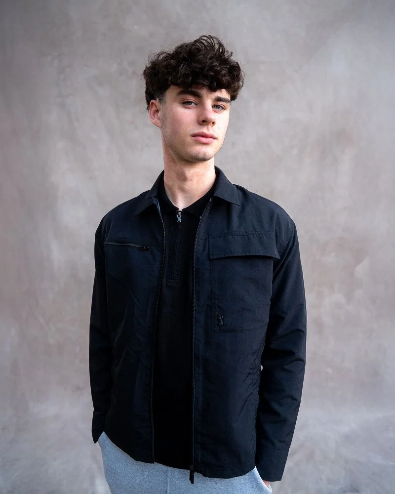 Spurs Mens Black Ripstop Shacket - £55.00