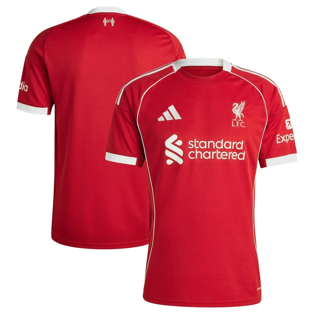Liverpool adidas Home Shirt 2025-26 - £85.00