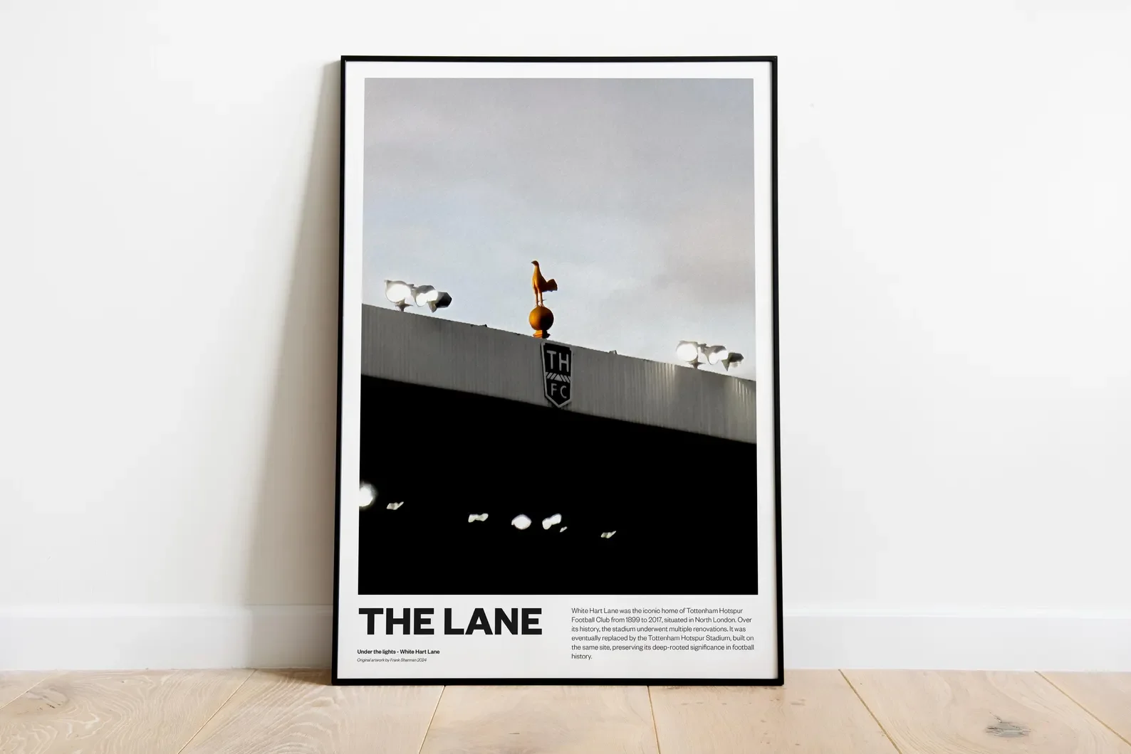Tottenham Hotspur FC White Hart Lane | Stadium A3 Framed Print  - £38.75