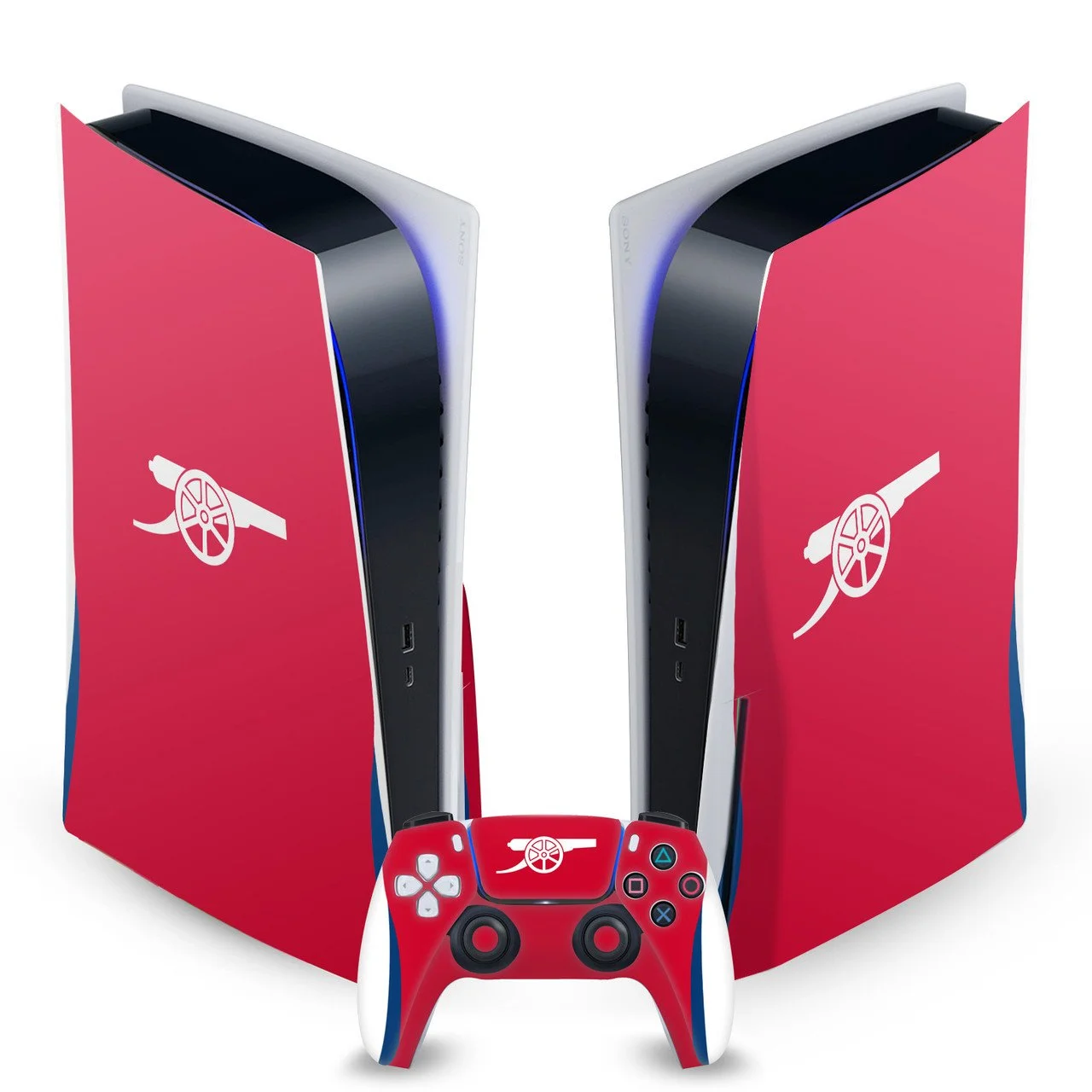 Arsenal FC Vinyl Sticker Skin Cover for Sony PS5 Disc Edition Bundle
 £27.95 