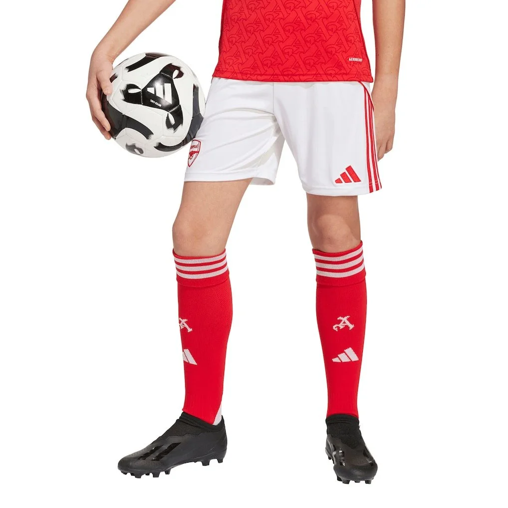 Arsenal adidas Home Shorts 2025-26 - Kids - £30.00
