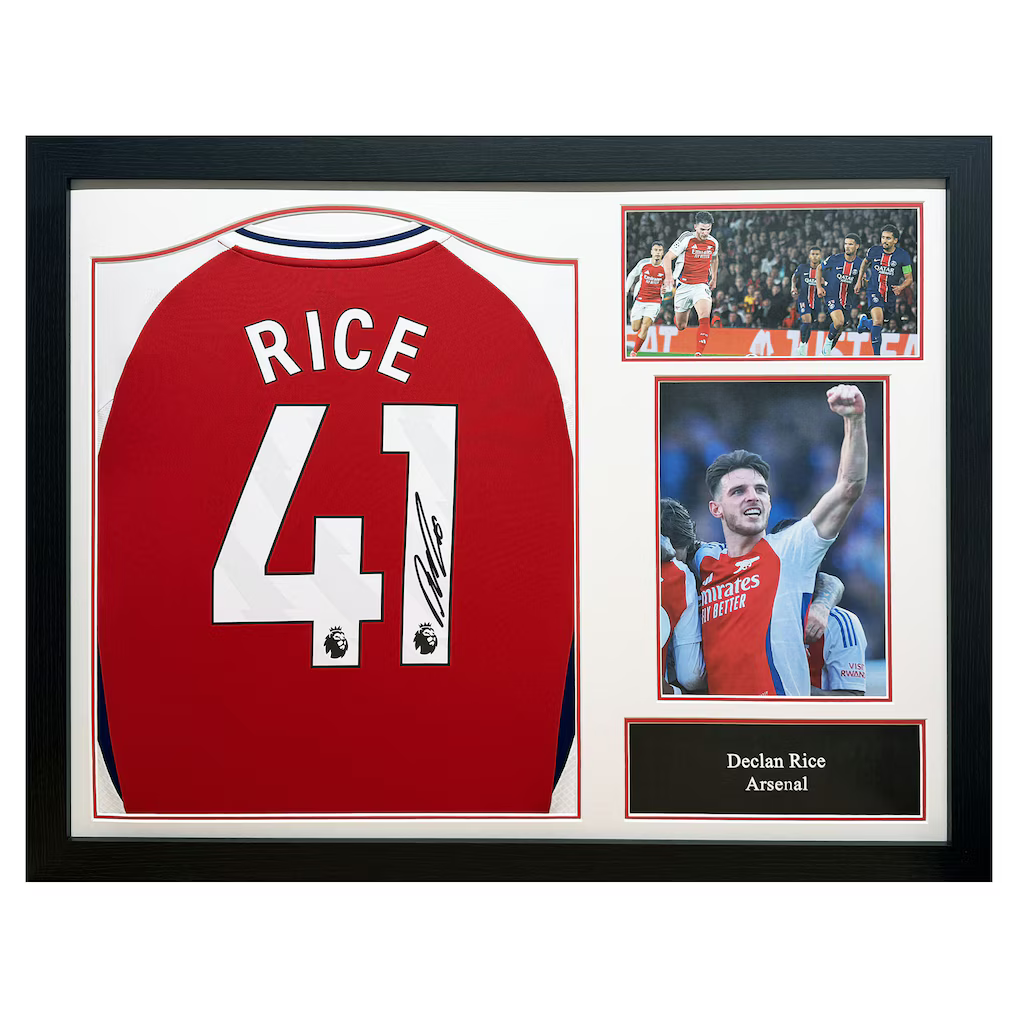 Arsenal Declan Rice Signed 2024/25 Shirt - £400.00