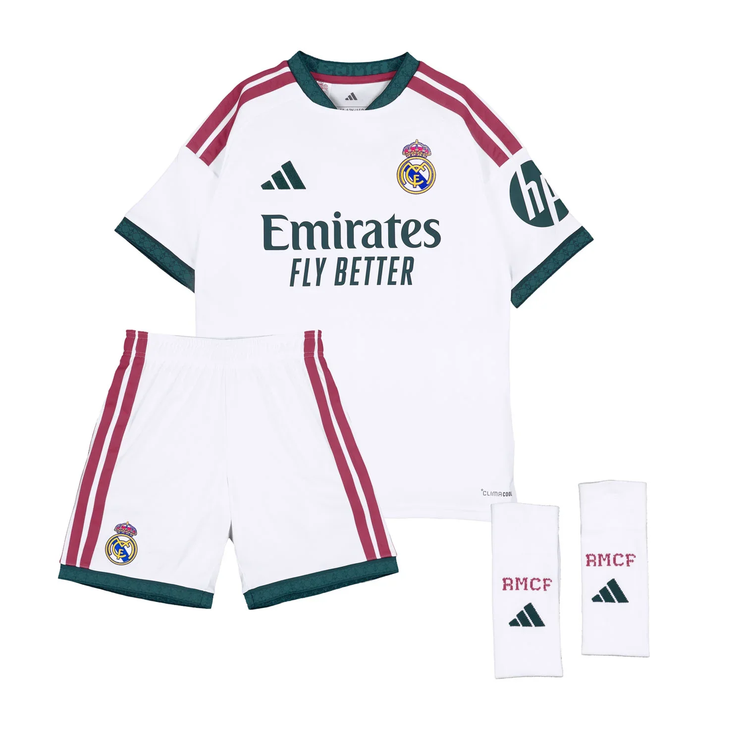 Real Madrid Authentic Youth Home Kit 26/27 White
 £105.00 