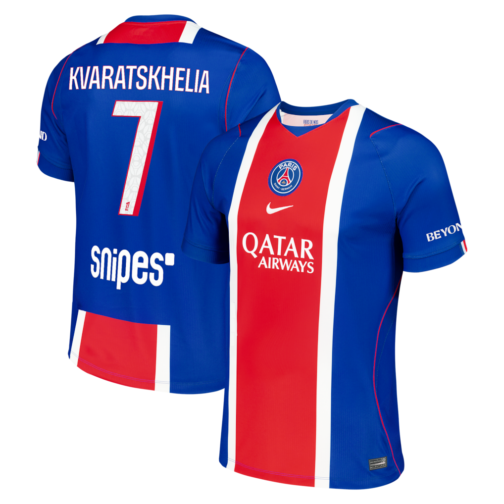 PSG Nike Home Stadium Shirt 2026-27 with Kvaratskhelia
 £107.99 