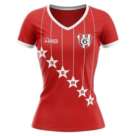 2025-2026 Liverpool 6 Time Champions Concept Womens Football Shirt  - £39.99