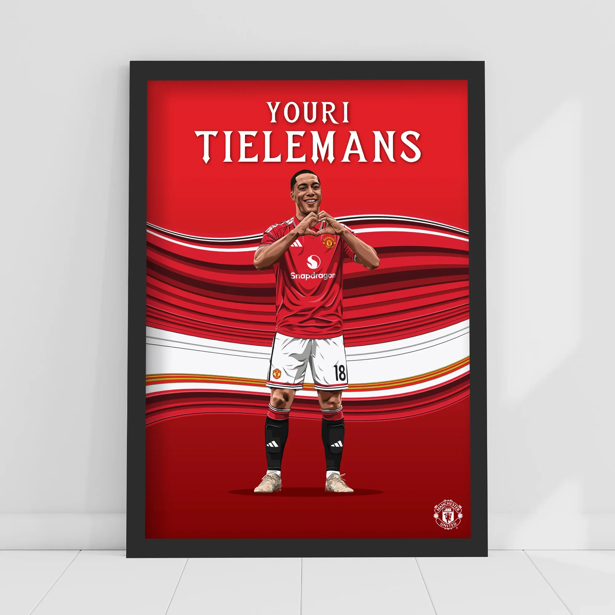 Manchester United FC Print - Youri Tielemans 26/27 Poster A3 Framed
 £24.99 