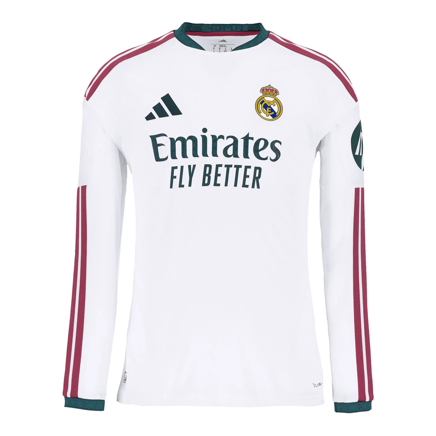 Real Madrid Men's Authentic Long Sleeve Home Shirt 2026/27
 £150.00 