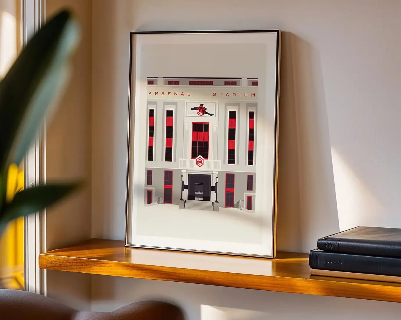 Arsenal Highbury Stadium Art Print | London Art Deco Architecture A2 Giclee Print
 £48.00 