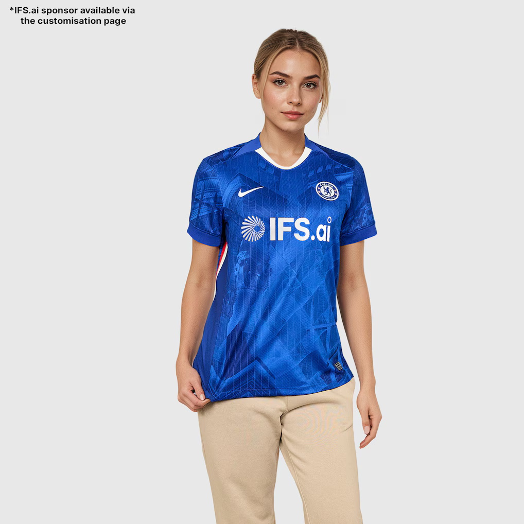 Chelsea Nike Home Stadium Shirt 2025-26 - Womens - £84.99
