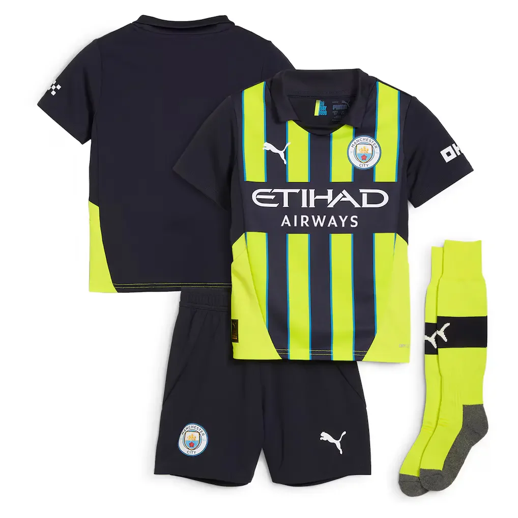 Manchester City PUMA Away Minikit 2024-25 - £55.00
