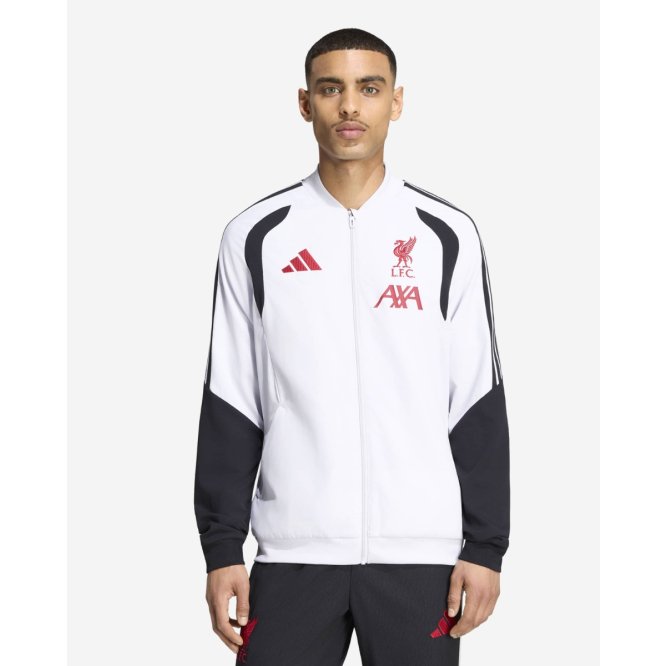 Liverpool FC adidas Mens 26/27 Tiro Presentation Jacket Dash Grey
 £75.00 