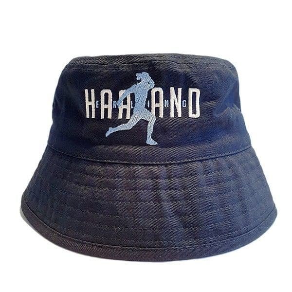 Haaland Celebration Navy Bucket Hat - £15.20