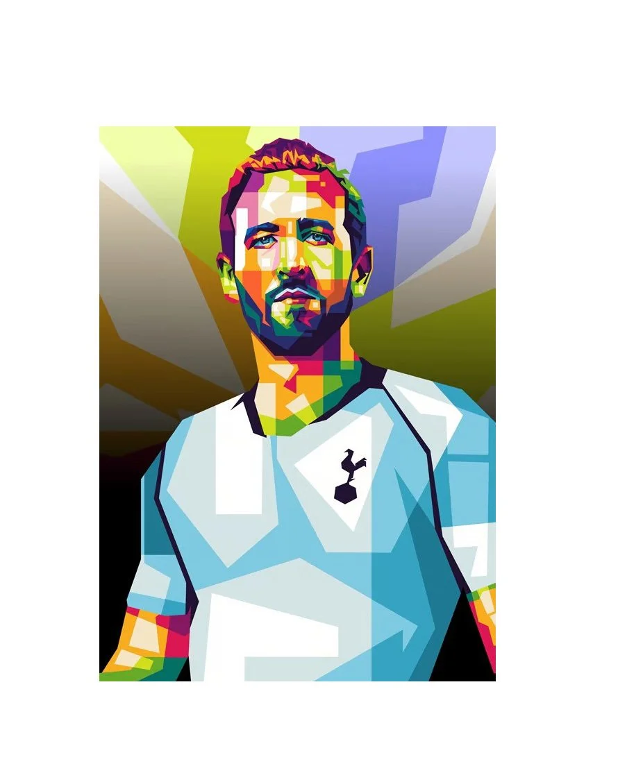 Harry Kane | Tottenham Hotspur FC | 50cm x 70cm Framed Fine Art - £164.24