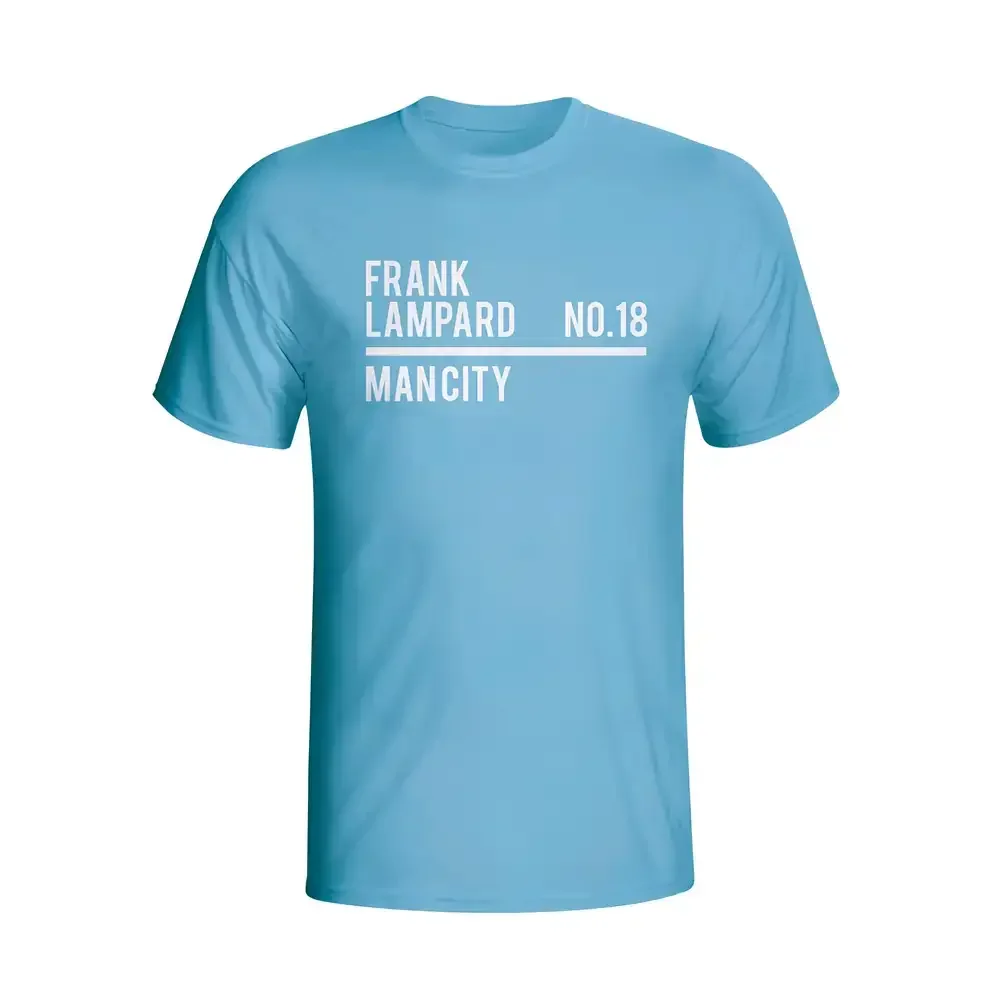 Manchester City Womens Frank Lampard Squad T-Shirt
 £27.00 
