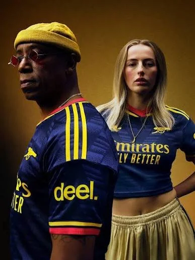 Navy Meets Nostalgia: Arsenal’s 26/27 Away Shirt Reimagines the Bruised Banana