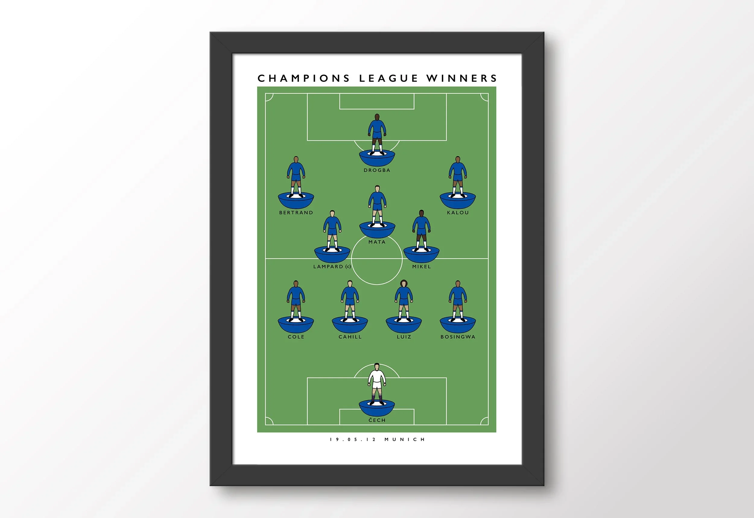 Chelsea Champions Of Europe 20/21 Poster A4 Framed
 £37.00 