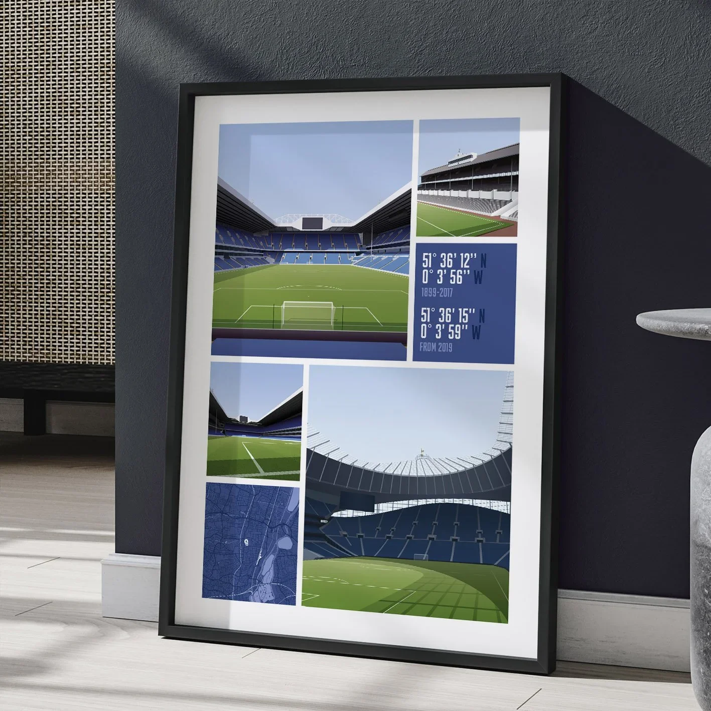 Tottenham Views Of White Hart Lane Poster A2 Framed 
 £72.00 