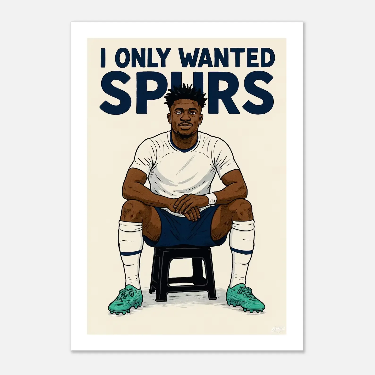 Mohammed Kudus Comic Poster | Tottenham Hotspur FC | A3 Art Print -£27.50