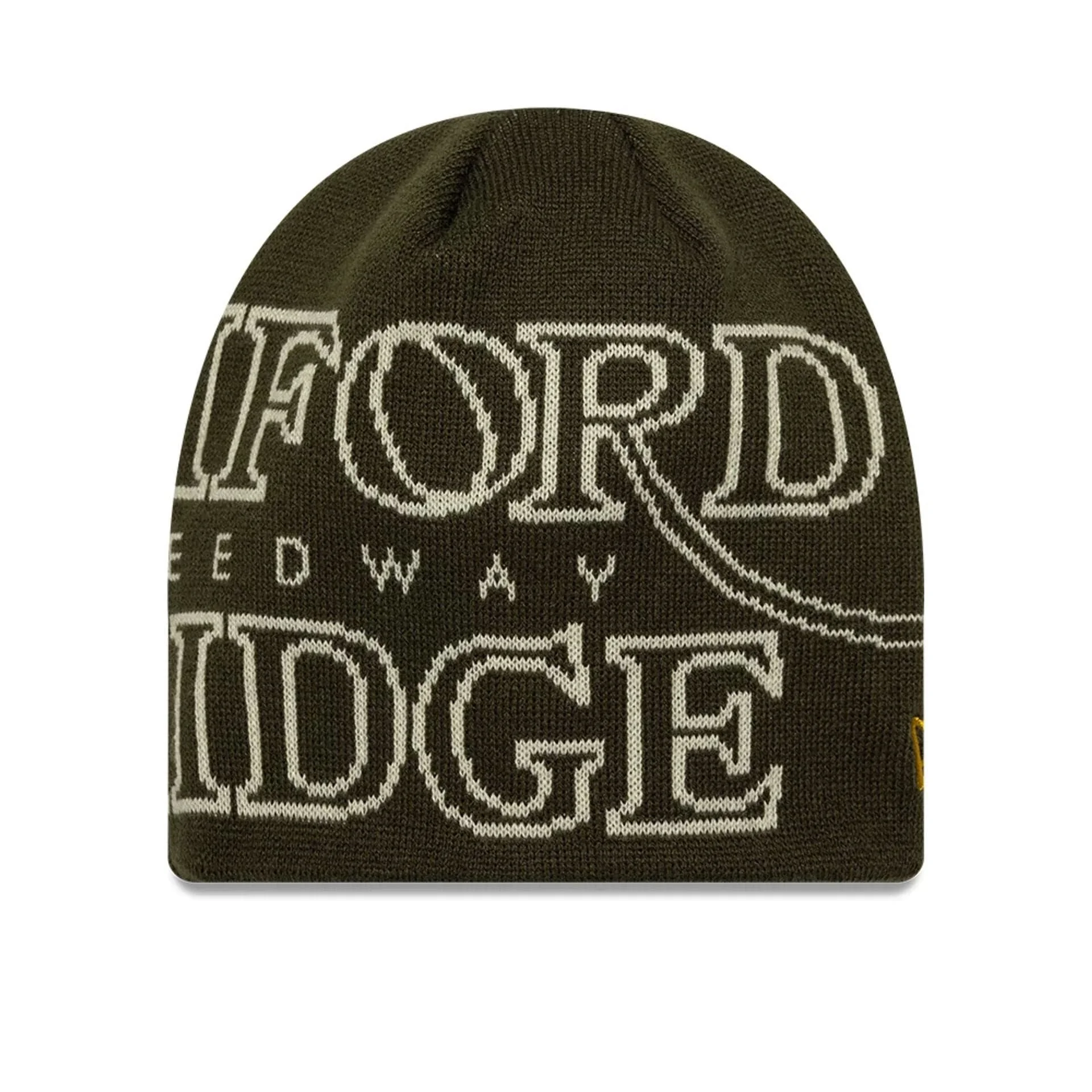 Chelsea FC Speedway Dark Green Skull Knit Beanie Hat - £25.00