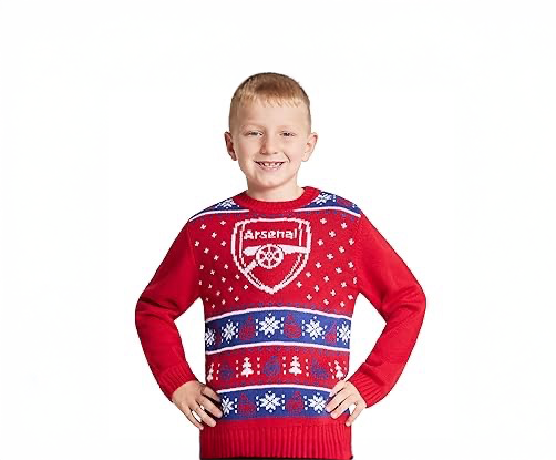 Arsenal F.C. Christmas Jumper Kids Teenagers £26.19-£27.29