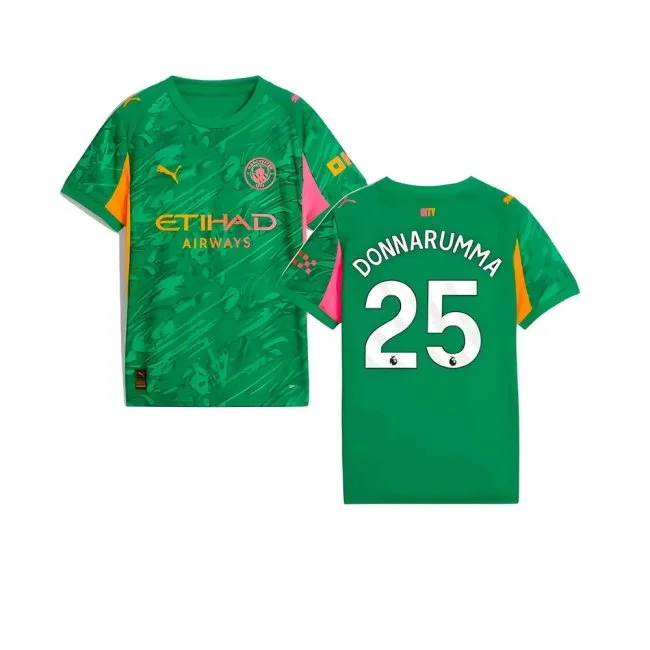 Manchester City FC PUMA Goalkeeper Shirt 2025-26 Kids Donnarumma
 £69.99 