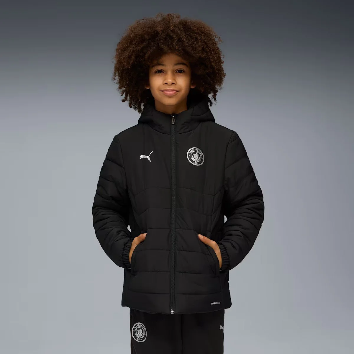 Manchester City Hooded Padded Jacket Youth - £80.00