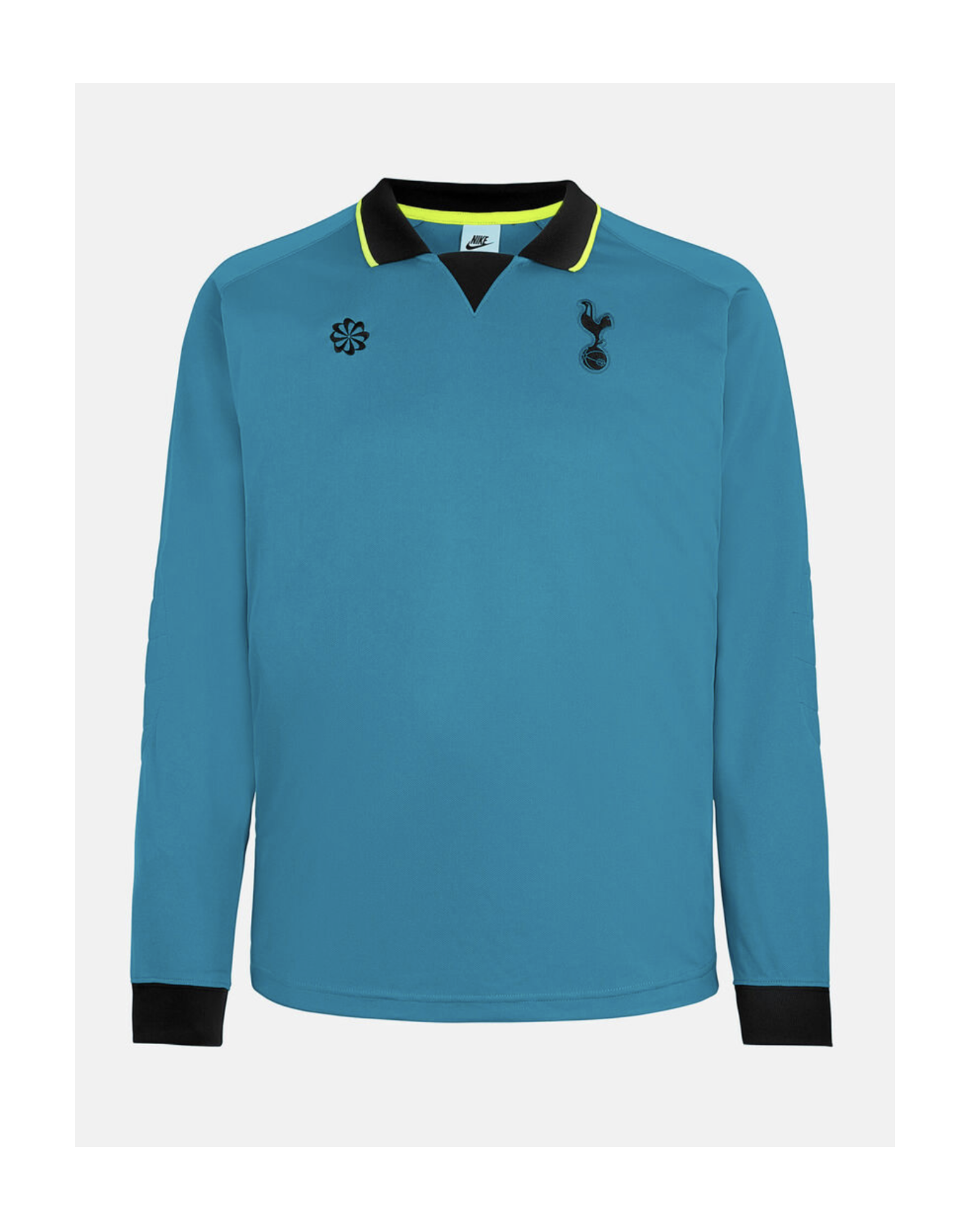 Spurs Nike Mens Teal Long Sleeve Polo - £75.00
