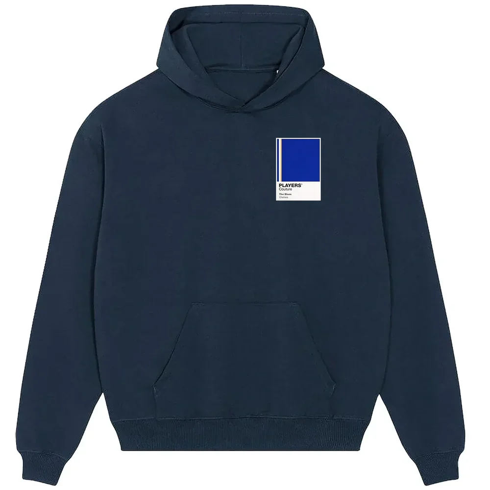 Chelsea Classic Football Shirt Colours Frame Players Couture Men's Hoodie - £50.00